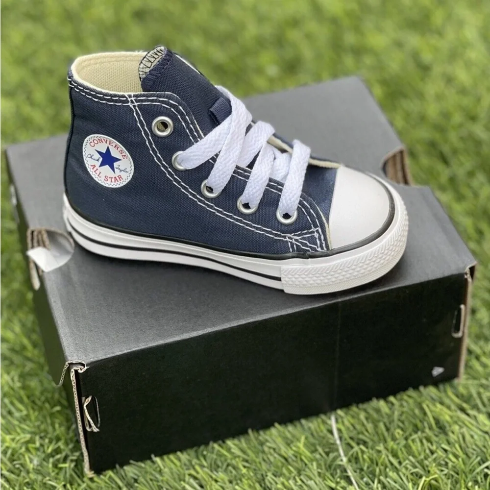 Converse Toddlers High-Top Sneakers - Navy Blue Classic‎ Chuck Taylor’s